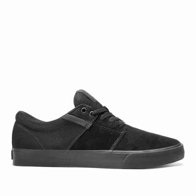 Supra STACKS II VULC - Miesten Tennarit - Mustat